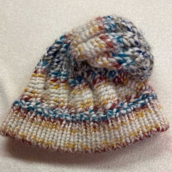 Knitted Multi-colored Toque - Picture 4 of 5